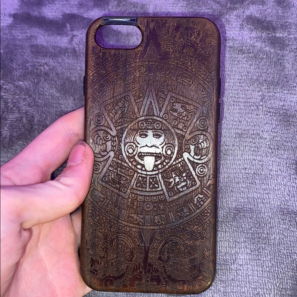 Wooden Engraved Iphone 7 Case